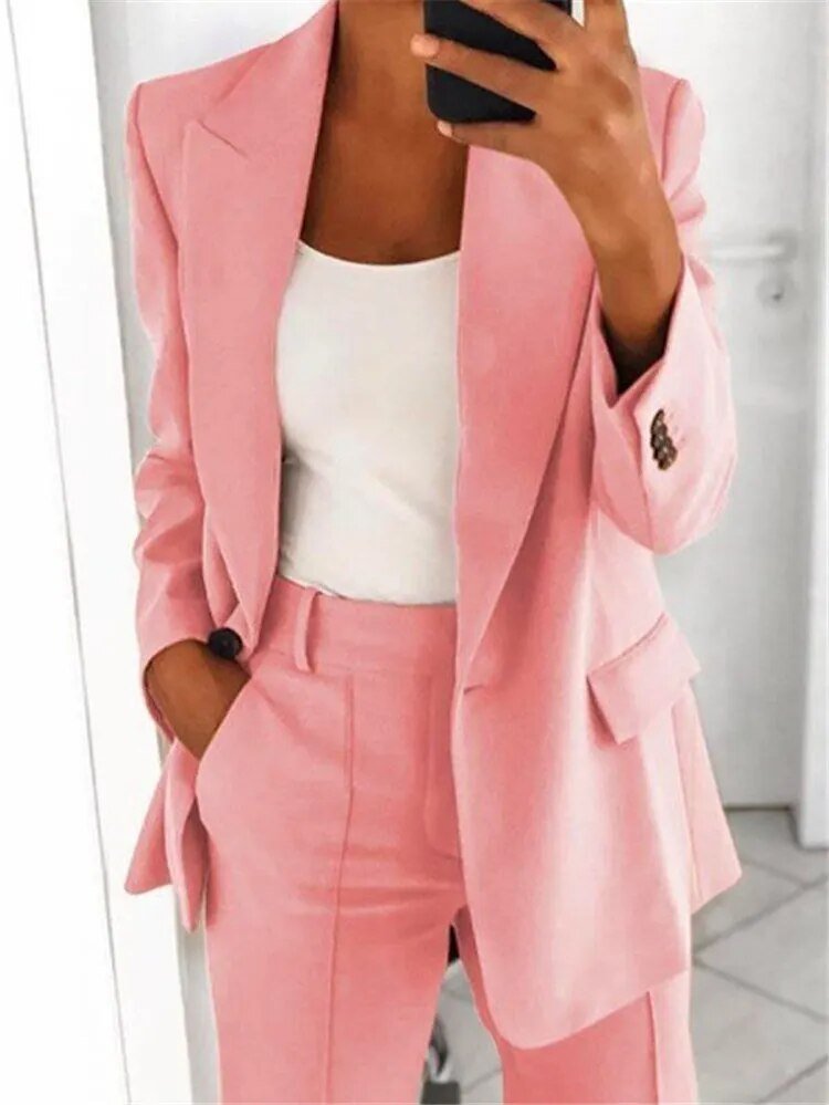 Kelly - Set business elegante [blazer + pantaloni]