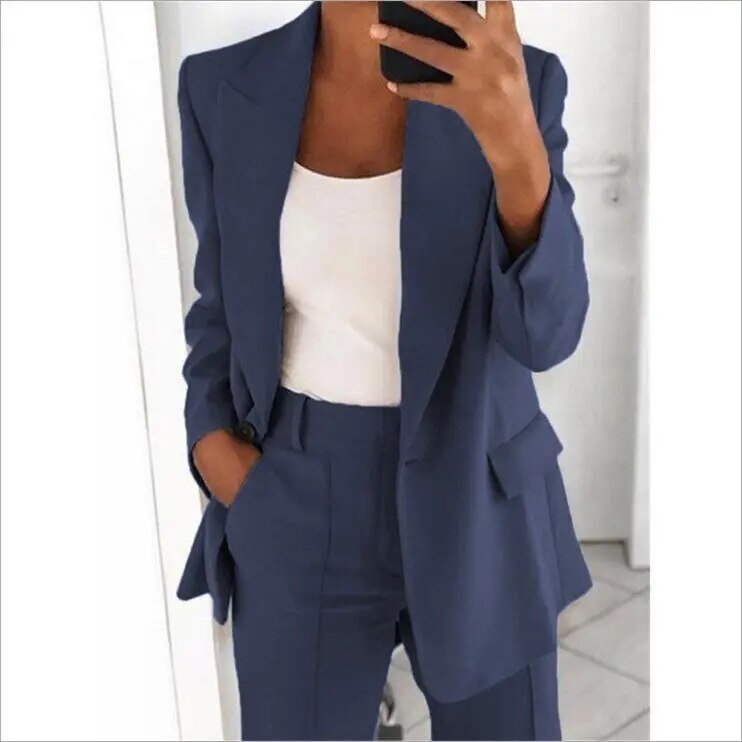 Kelly - Set business elegante [blazer + pantaloni]