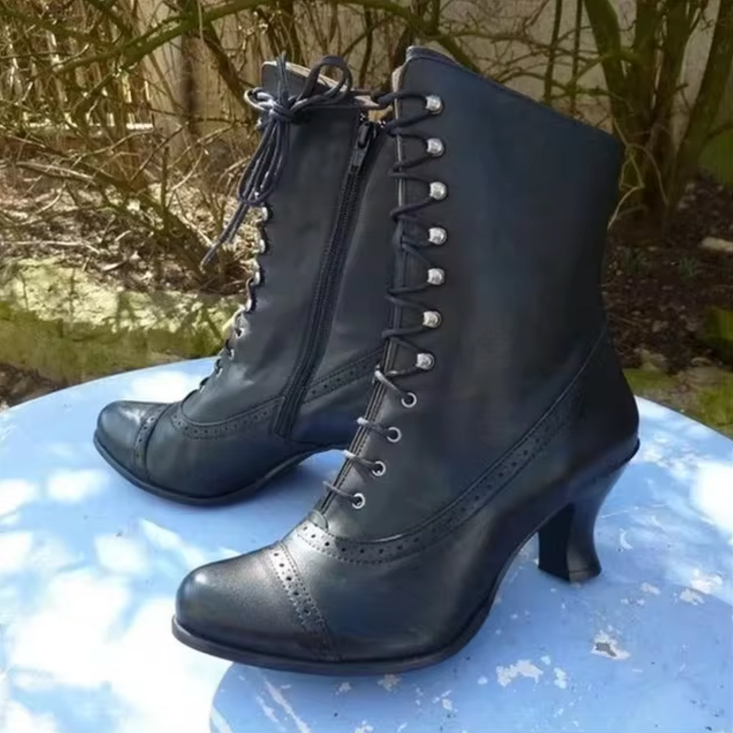 Shiloh – Stivali in pelle con allacciatura