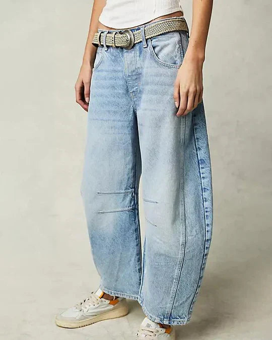 Adeline - Jeans skinny a vita media da donna