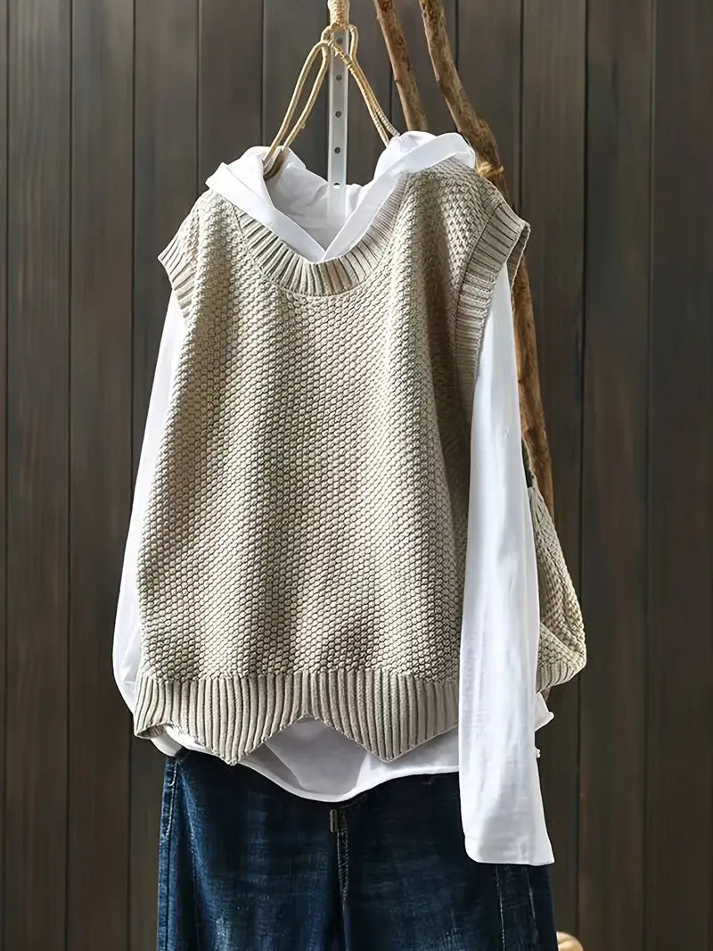 Mia – maglione con collo rotondo