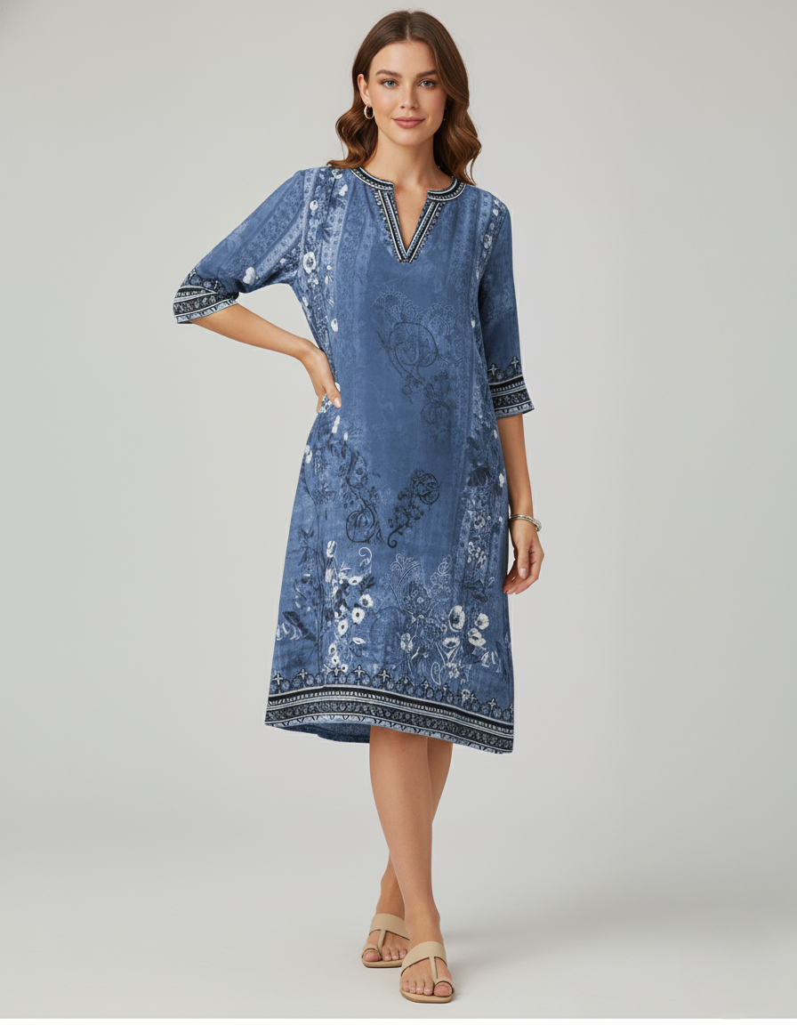 LILY - Miniabiti con stampa floreale retr