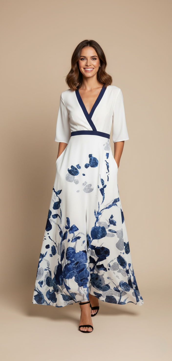 Matisse – Maxi abito floreale elegante