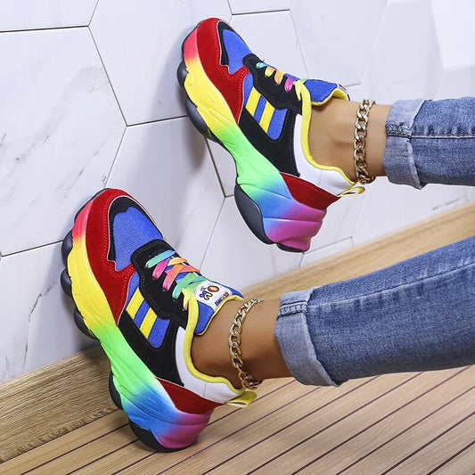 Helen - Scarpe sportive ortopediche colorate con stil