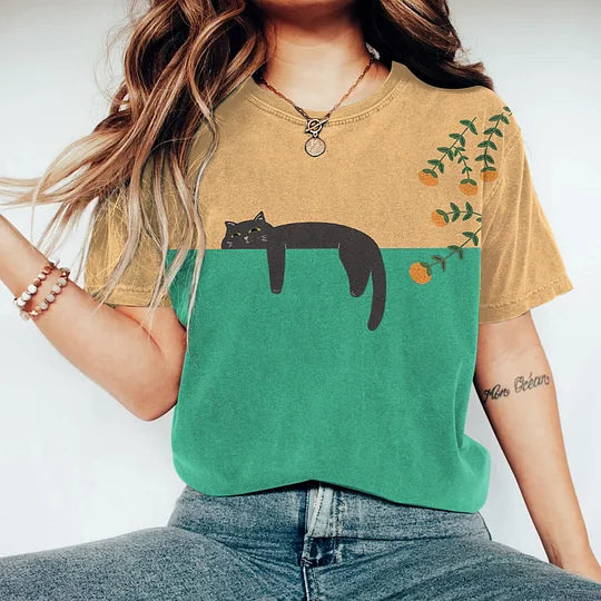 Vespera – T-shirt bicolore alla moda