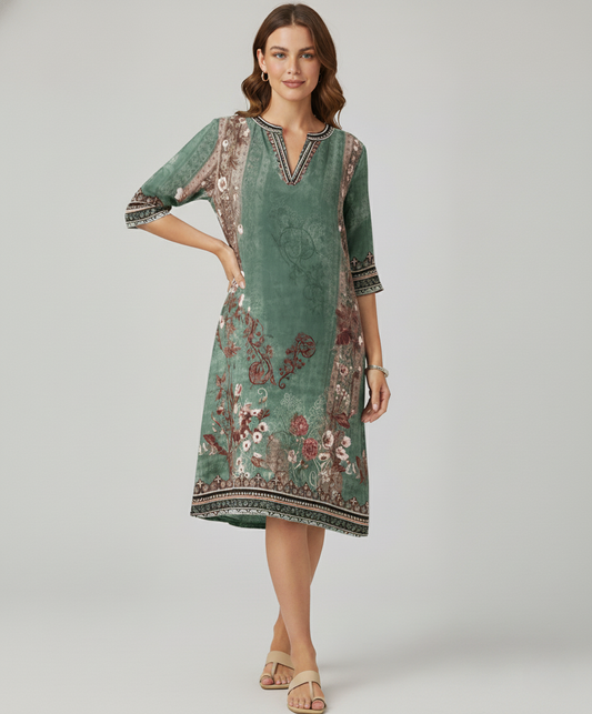 LILY - Miniabiti con stampa floreale retr