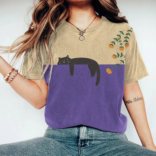 Vespera – T-shirt bicolore alla moda