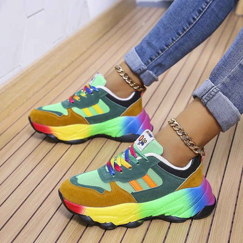 Helen - Scarpe sportive ortopediche colorate con stil