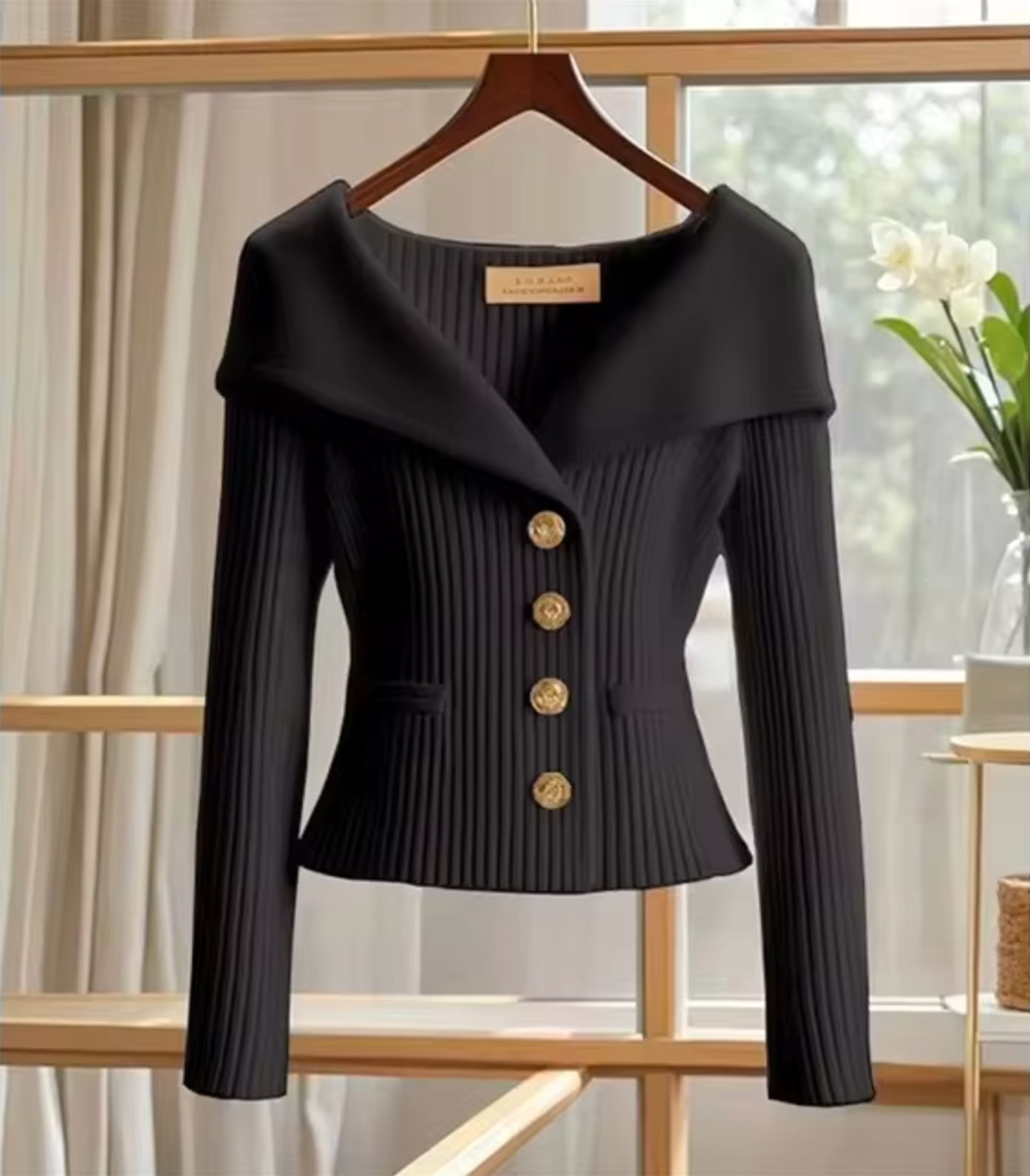 Haven - Cardigan corto lavorato a maglia