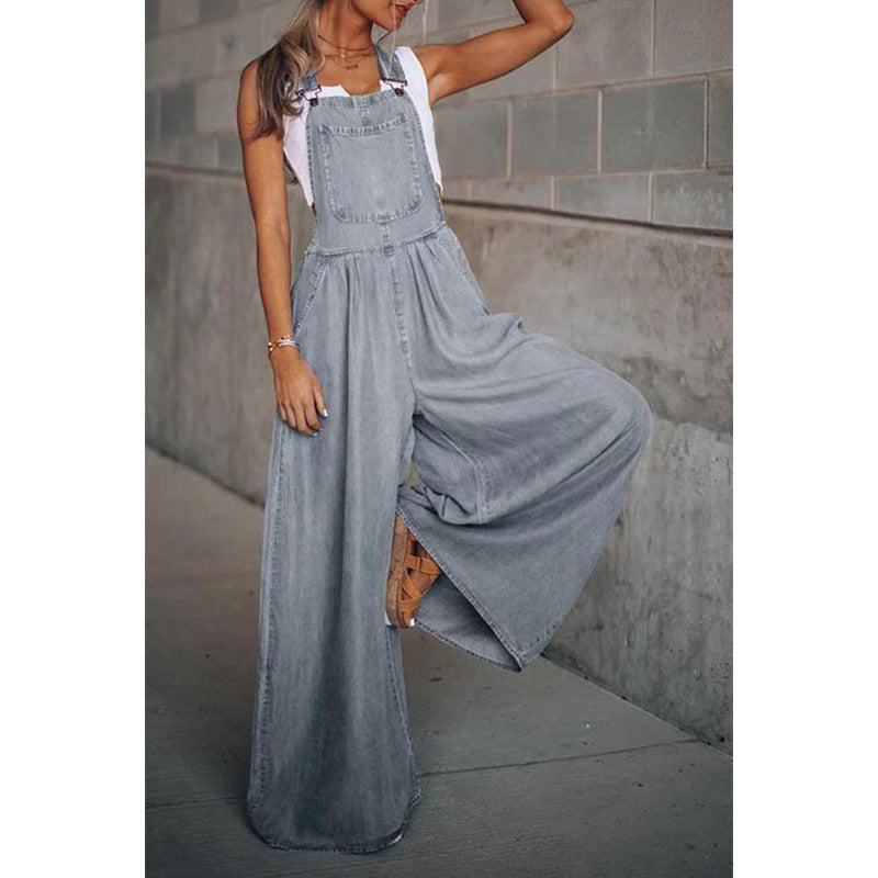 Sanura - Tuta in denim da donna