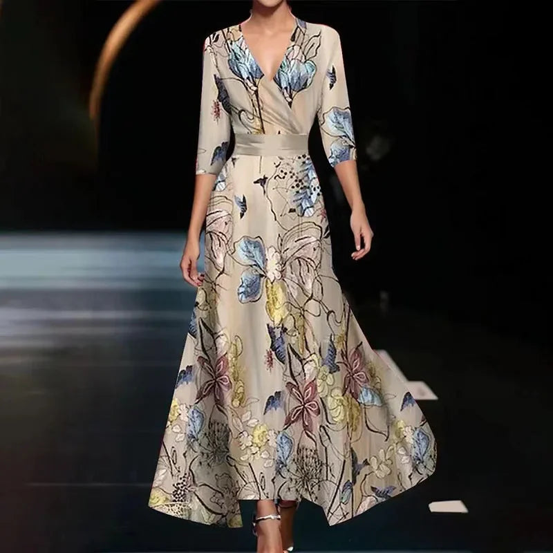 Matisse – Maxi abito floreale elegante