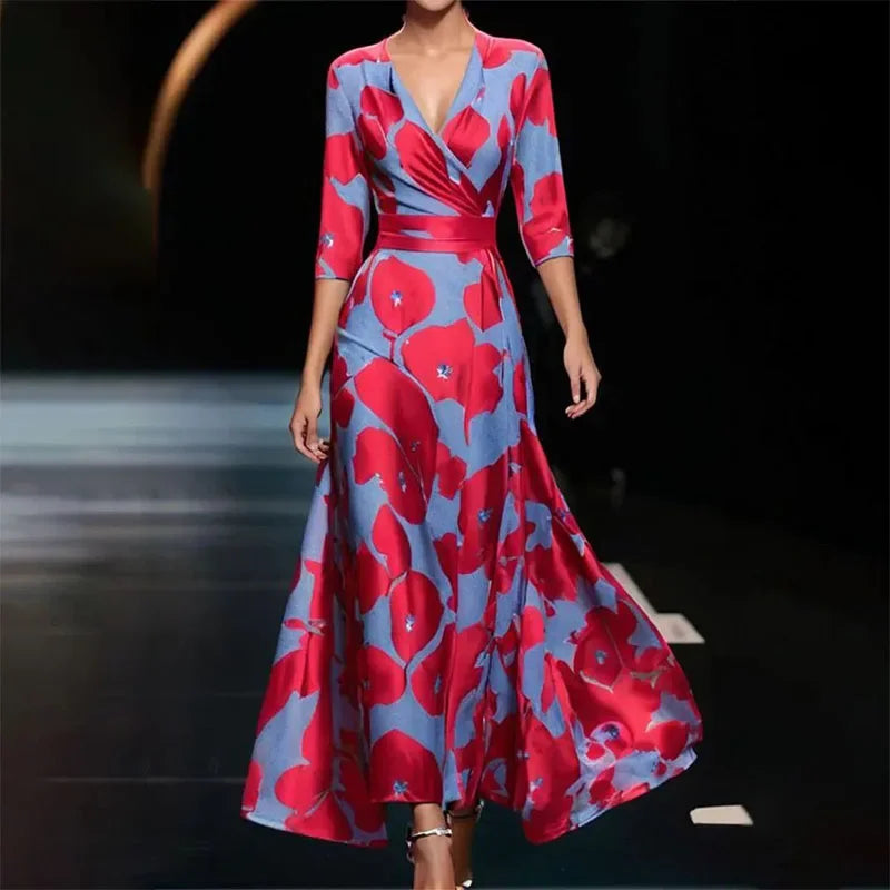Matisse – Maxi abito floreale elegante