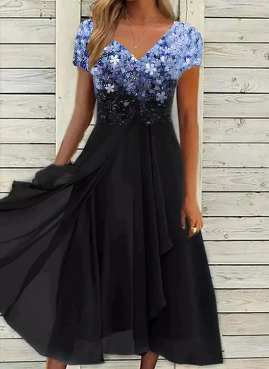 Adrienne - Abito in chiffon da donna
