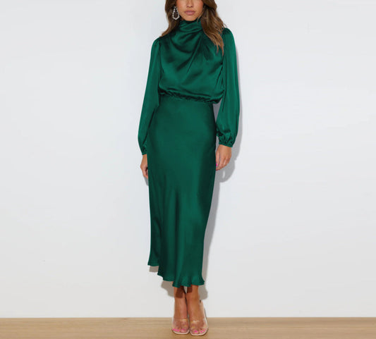 Audra - Abito elegante a maniche lunghe
