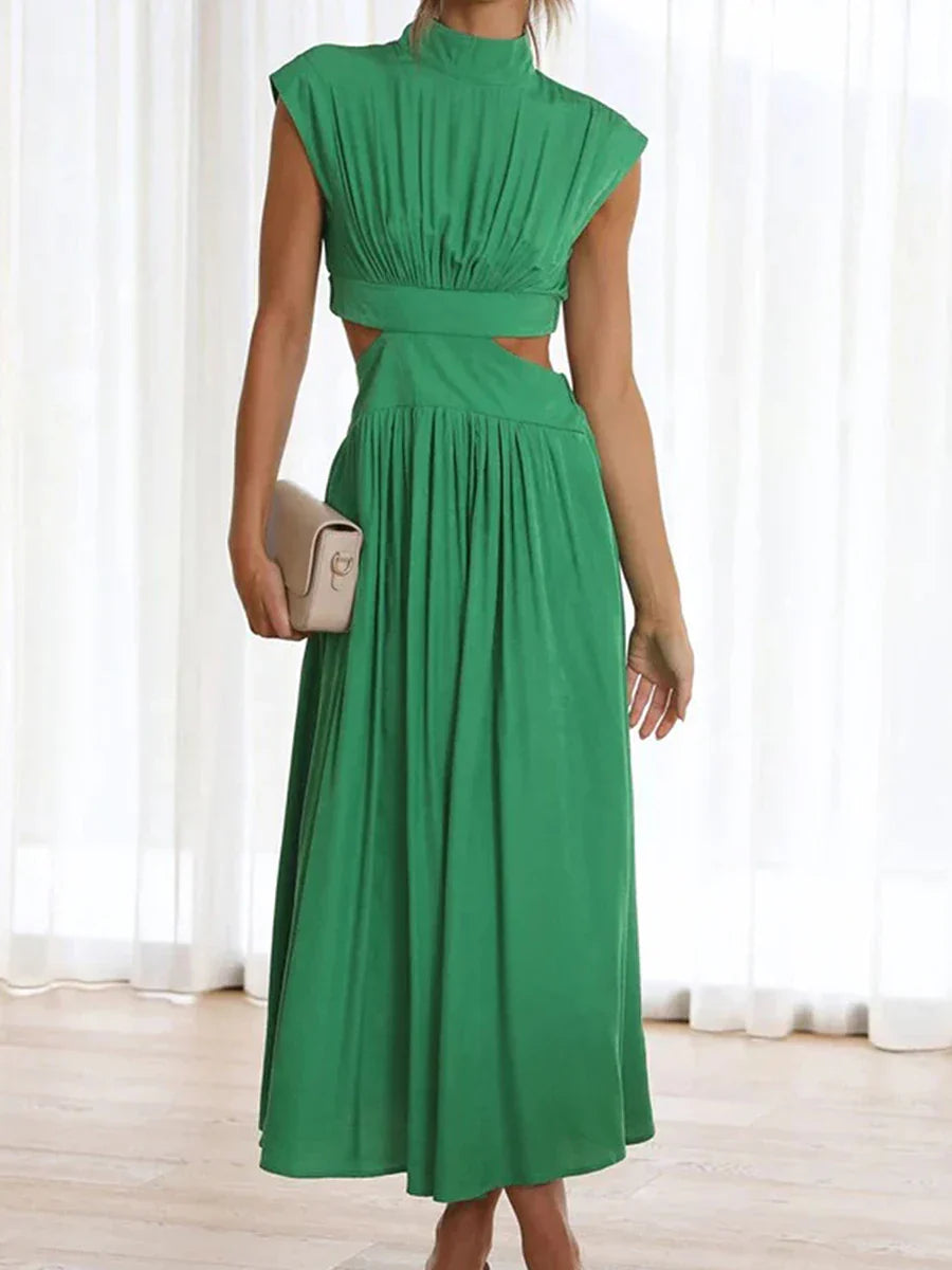 Arabella - Maxi abito plissettato da donna