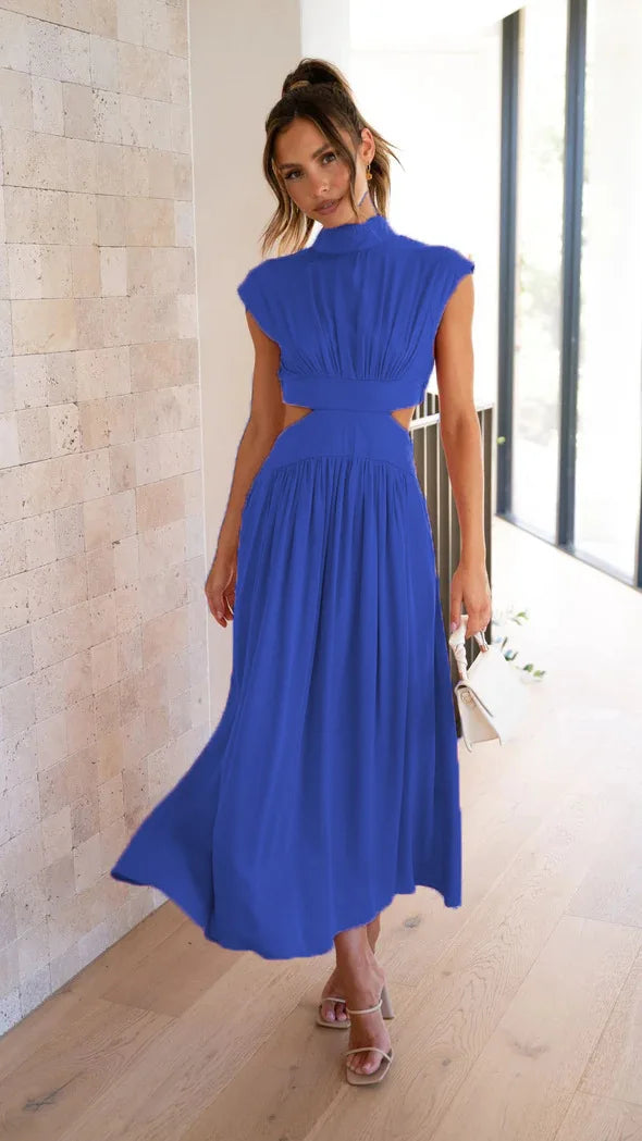 Arabella - Maxi abito plissettato da donna