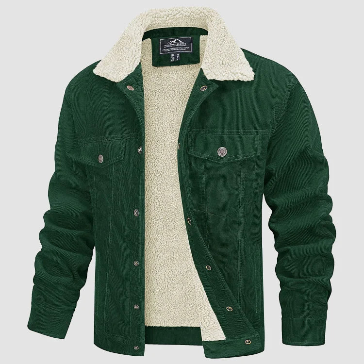 Levi - Giacca di velluto a coste di tendenza per uomo