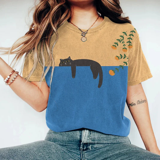 Vespera – T-shirt bicolore alla moda