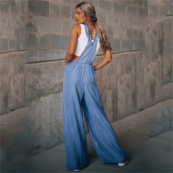 Sanura - Tuta in denim da donna