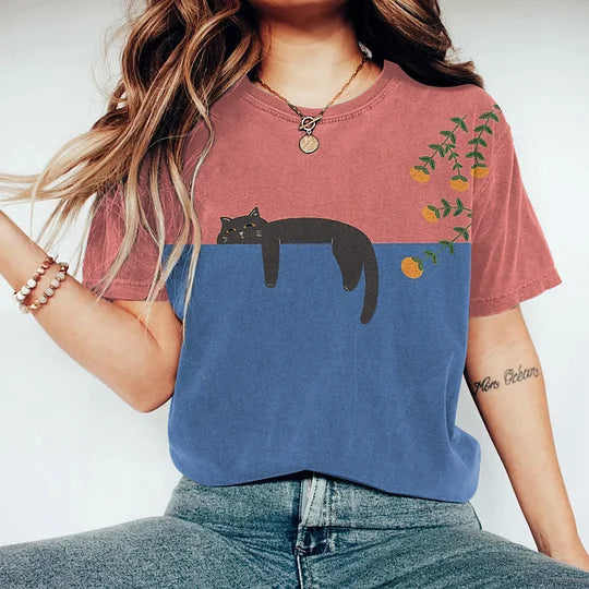 Vespera – T-shirt bicolore alla moda