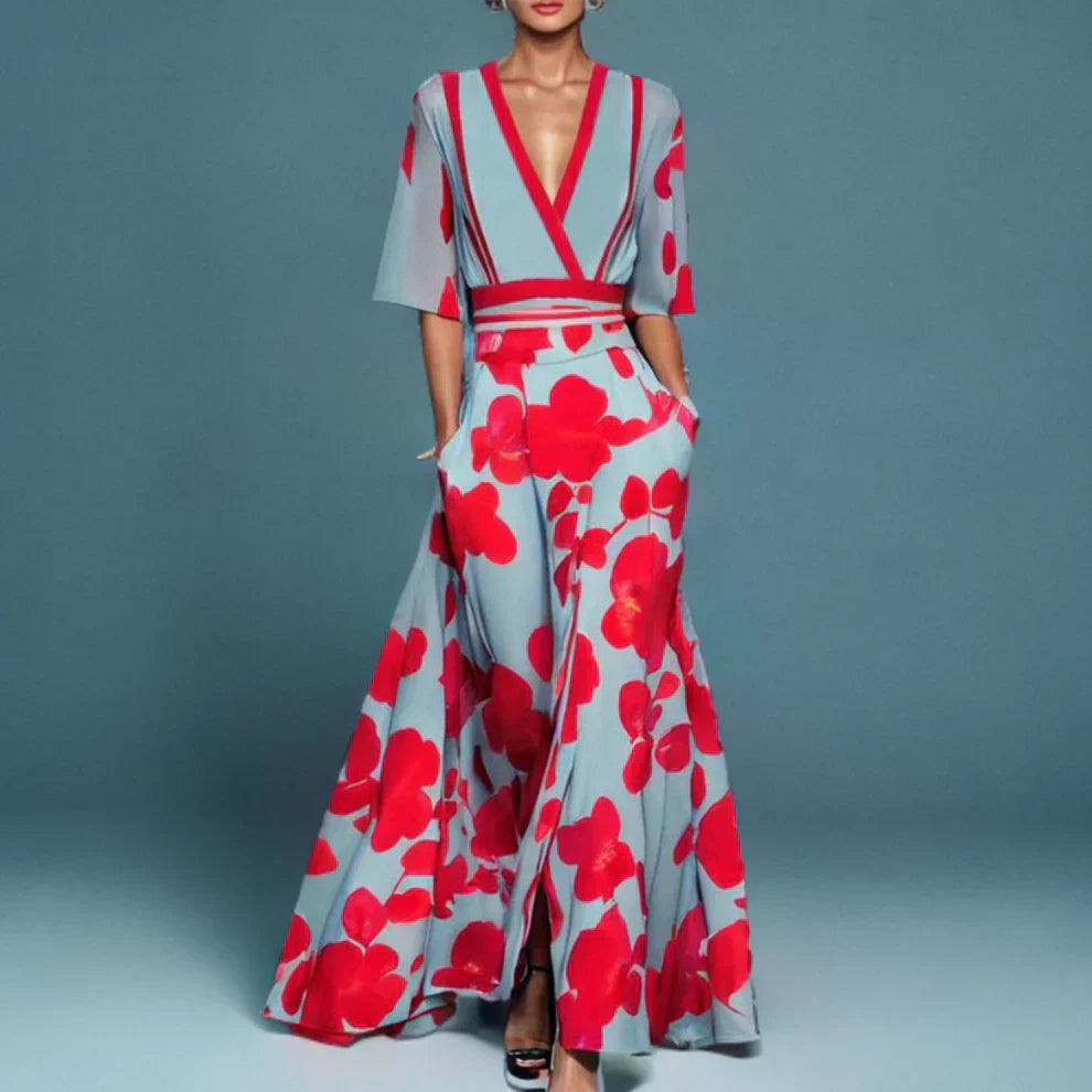 Matisse – Maxi abito floreale elegante