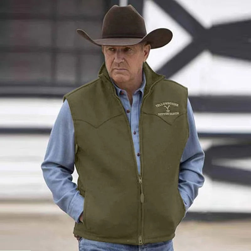 Leonard - Gilet da uomo con zip