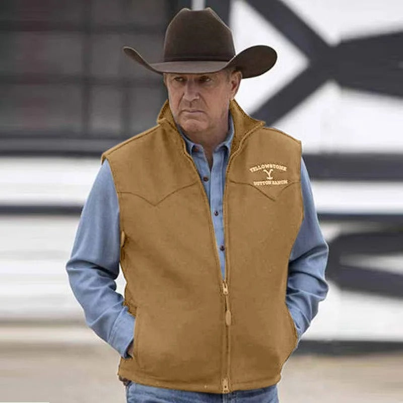Leonard - Gilet da uomo con zip